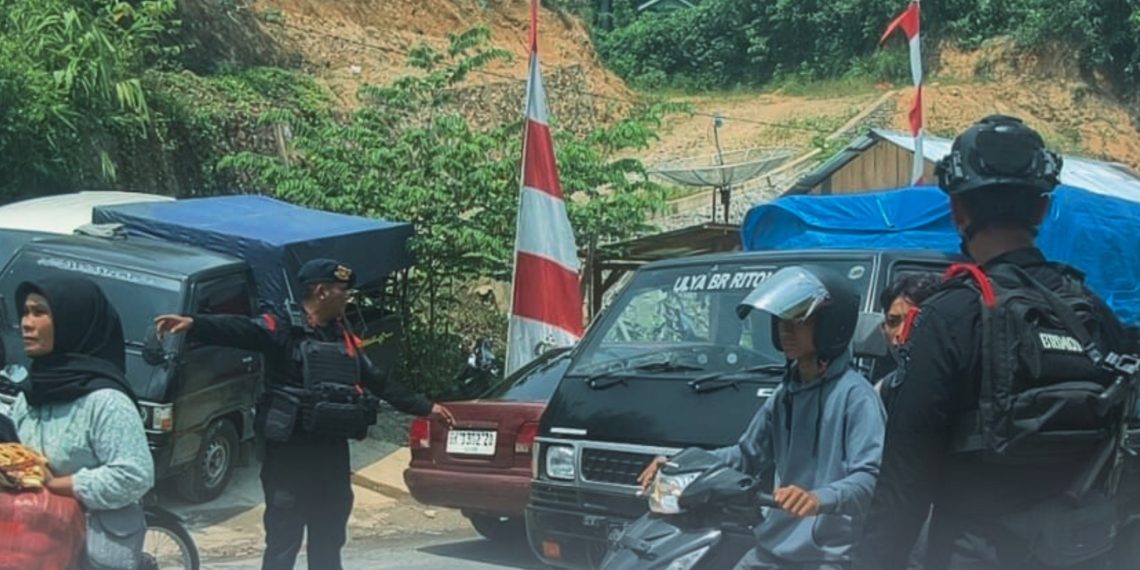 Brimob Sumut Siaga Penuh Amankan Arus Lebaran, Kehadiran Personel di Tiga Pos Strategis Jamin Kamseltibcarlantas Tetap Kondusif