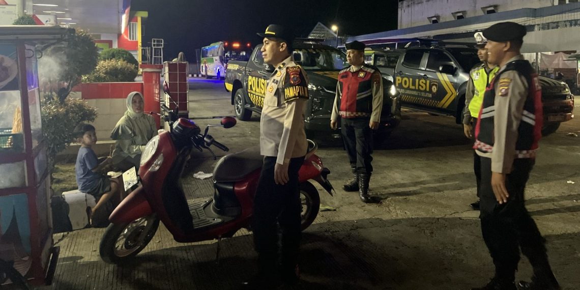 Patroli Malam Polres Labusel Sasar Titik Rawan, Situasi Kotapinang Aman dari 3C dan Balap Liar