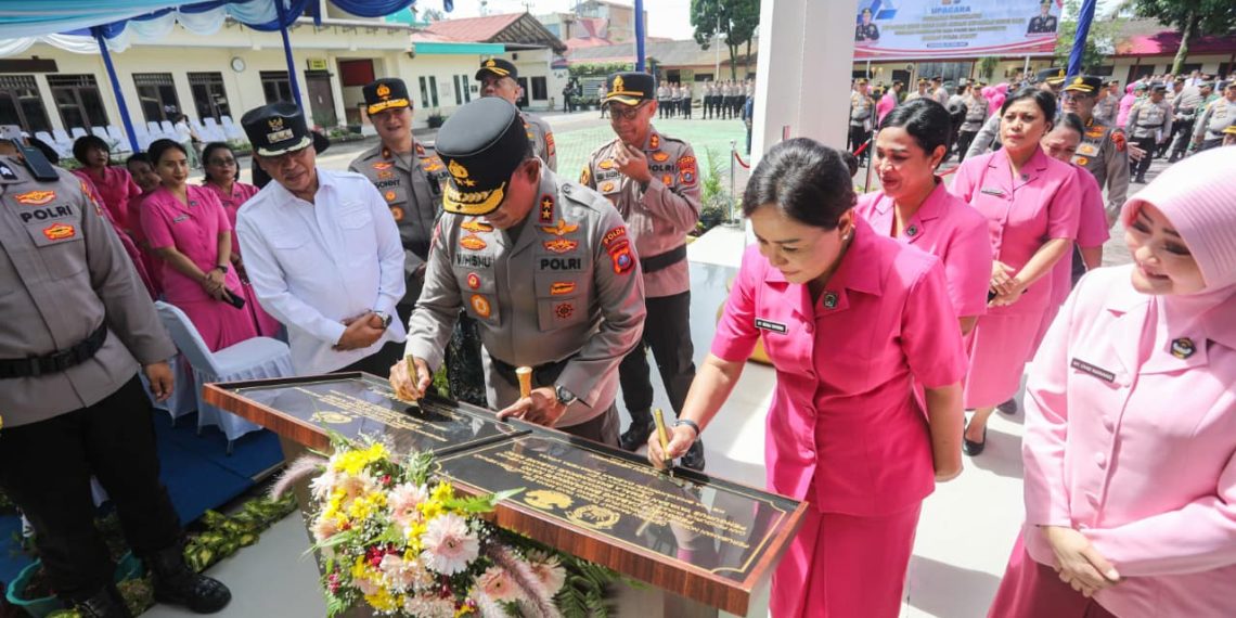 Kapolda Sumut Pimpin Perubahan Nomenklatur Polres Tanah Karo Menjadi Polres Karo