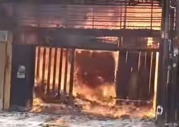 Kebakaran Toko Cat di Marelan Pasar V Telan Korban Jiwa