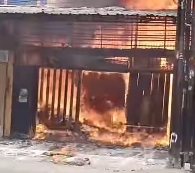 Kebakaran Toko Cat di Marelan Pasar V Telan Korban Jiwa