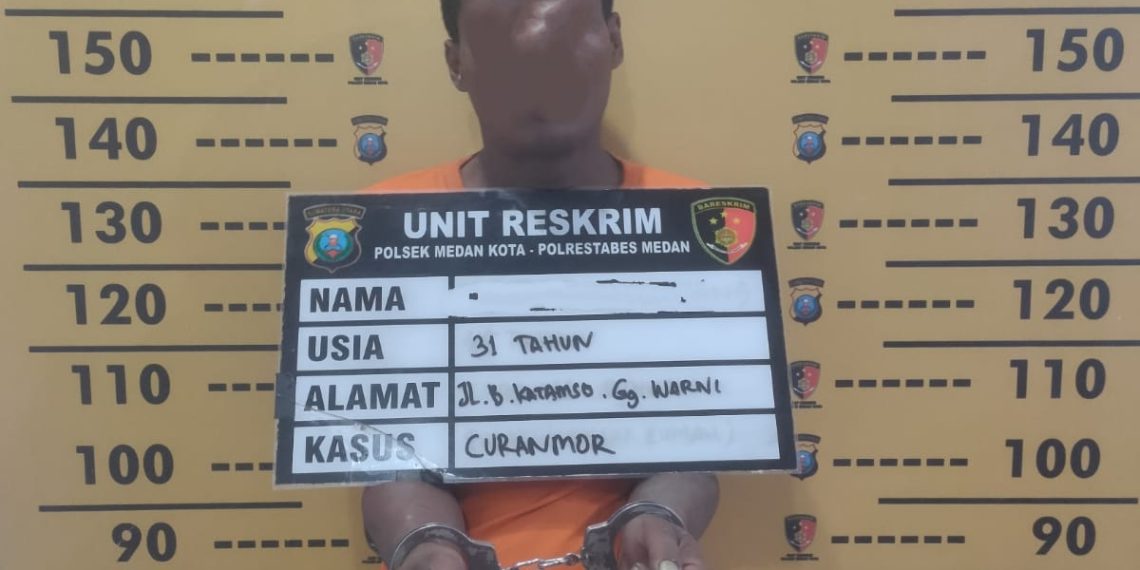 Pelaku Curanmor Diamankan, Motor Korban Sempat Diubah Warna untuk Mengelabui