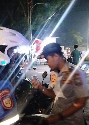 Pendataan Parkir Liar di Lapangan Taman Merdeka Binjai, Petugas Gabungan Tertibkan Juru Parkir Tanpa KTA