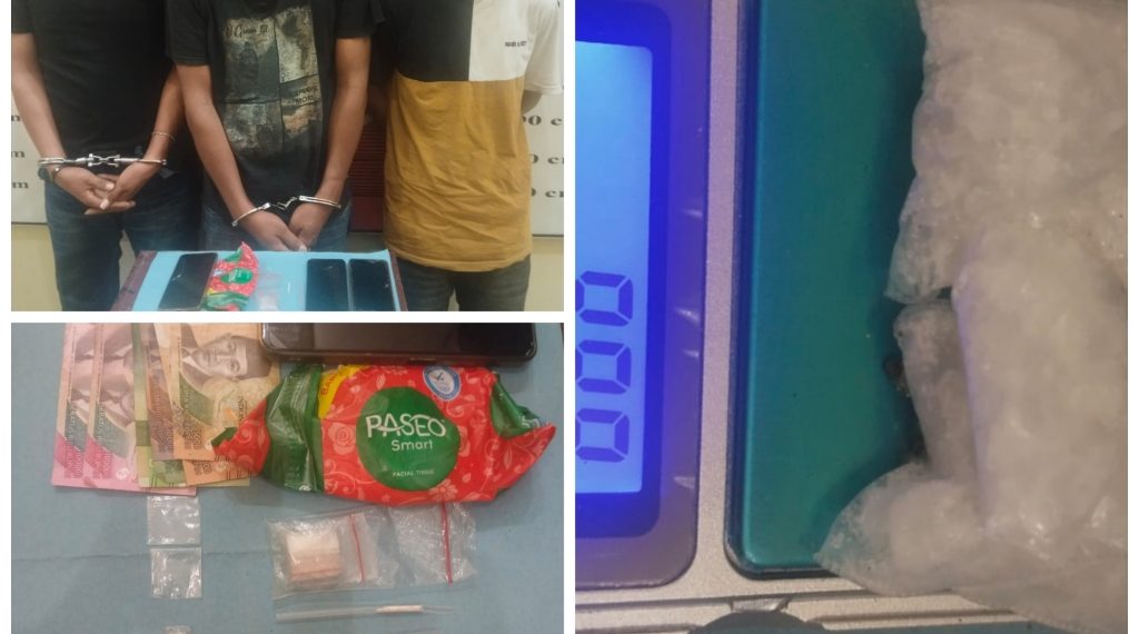 Satresnarkoba Polres Palas Berhasil Ungkap Kasus Narkotika Jenis Sabu, Amankan 4 Orang dan barang buktinya