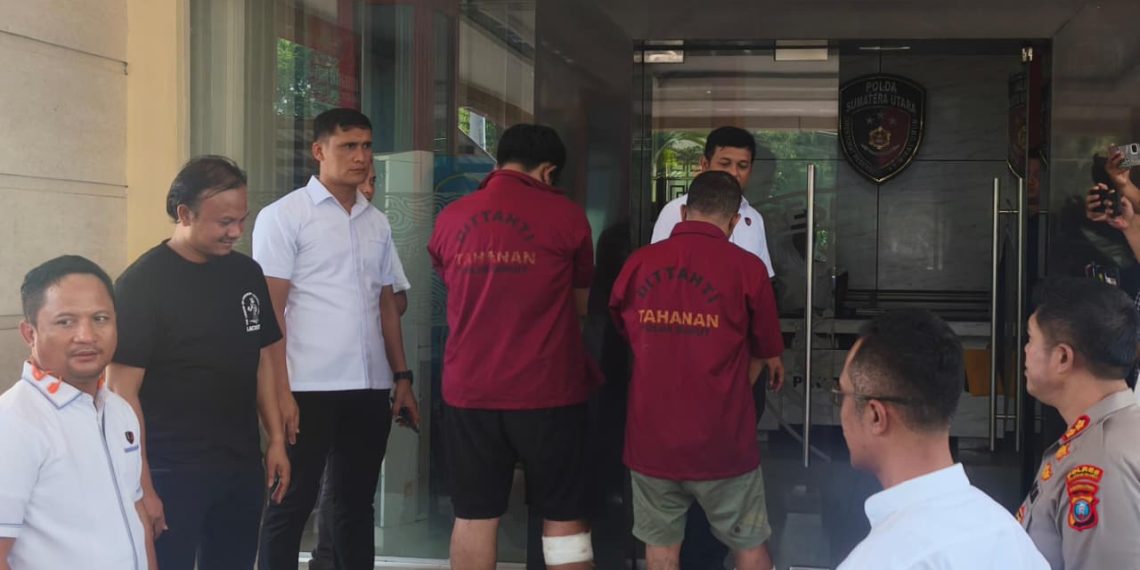Dirreskrimum Polda Sumut : Residivis Otak Begal Sadis di Marelan-Belawan Dilumpuhkan dengan Timah Panas Usai Melawan Polisi
