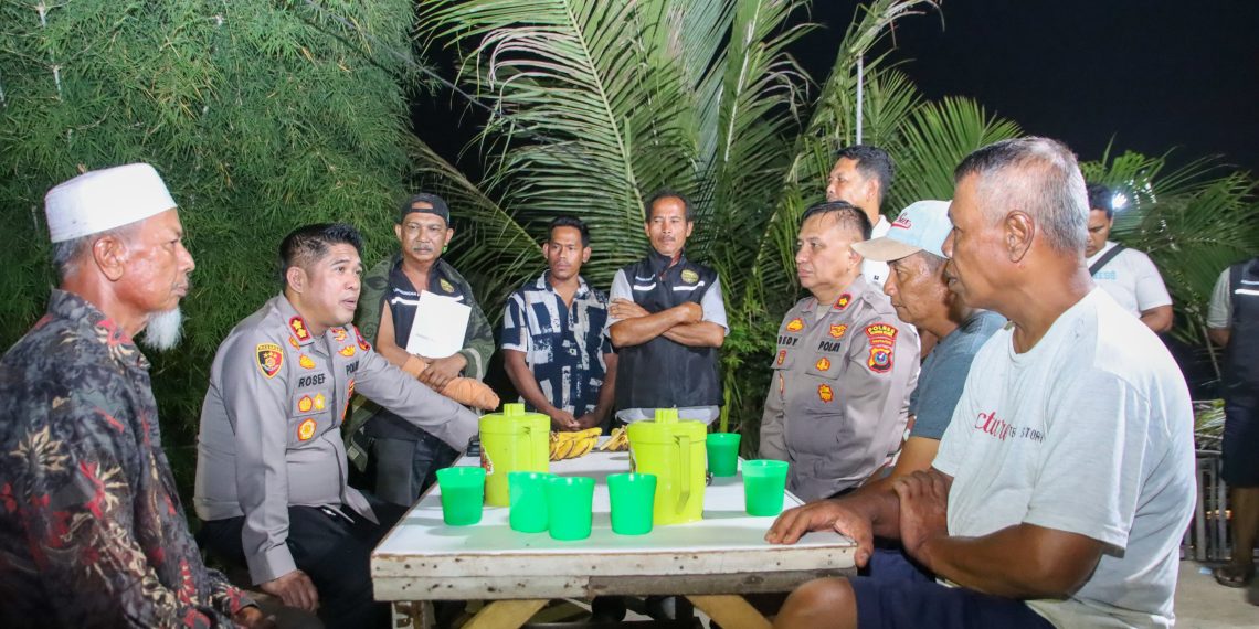 Kapolres Pelabuhan Belawan Silaturahmi dengan Tokoh Masyarakat dan Pemuda Mitra Kamtibmas