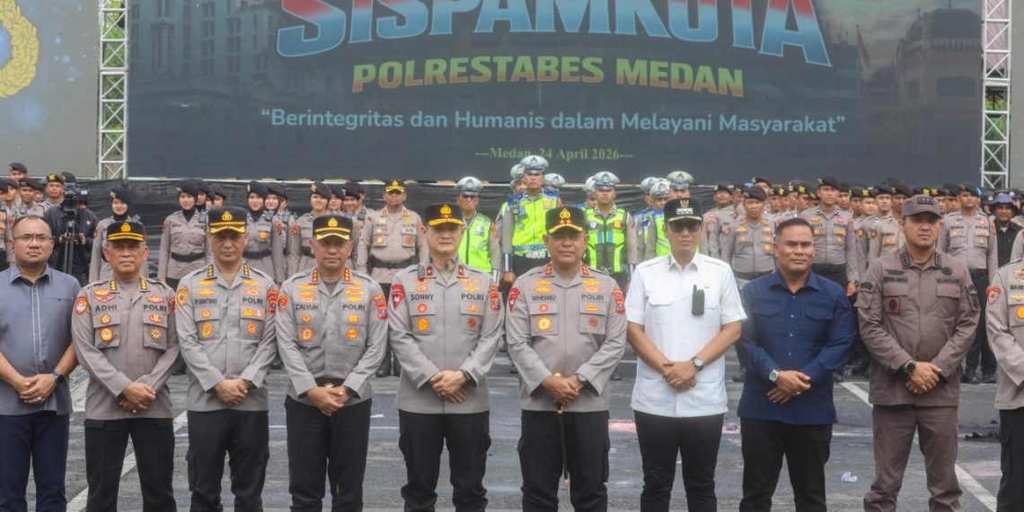 Sispamkota Medan Digelar Komprehensif, Tunjukkan Kesiapan Polri Hadapi Berbagai Skenario Gangguan