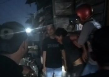 Sat Reskrim Polres Pelabuhan Belawan Tangkap Pelaku Curat di Gabion Belawan