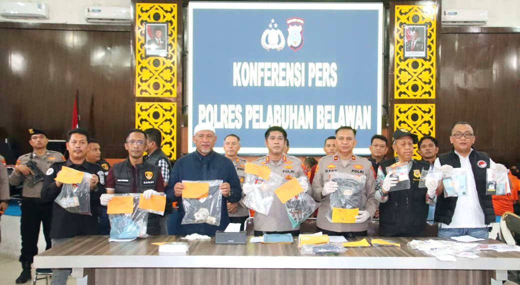 Empat Bulan, 320 Kasus Dibongkar: Polres Belawan Sikat Narkoba dan Kejahatan Jalanan