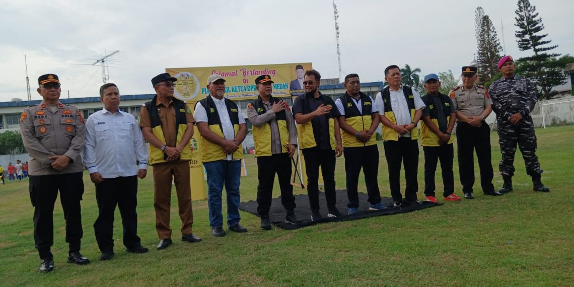 Pelindo Regional 1 Hadiri Pembukaan Turnamen Sepak Bola Piala Wakil Ketua DPRD Kota Medan 2026