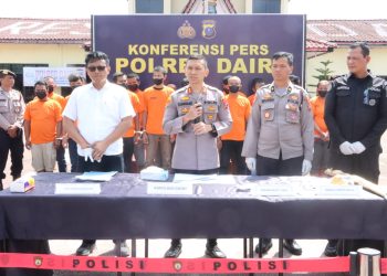 Polres Dairi Paparkan Hasil Ungkap Kasus Narkoba Sejak Bulan Januari, 43 Tersangka Turut Diamankan