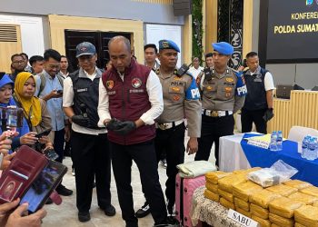 Terbongkar! Sabu 22 Kg Jaringan Malaysia–Aceh Disamarkan dalam Tangki Mobil, Kurir Ditangkap di Parkiran Mal Medan