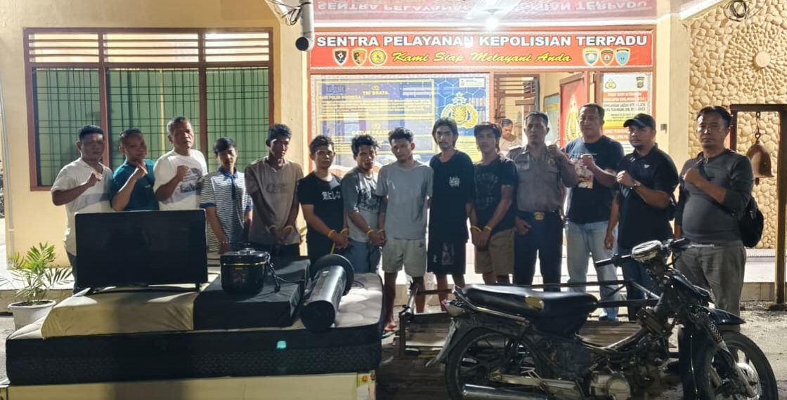 Bukan Sekadar Bobol Rumah, Jaringan Maling Serba Bisa Dibekuk Polsek Bangun! 7 Pelaku Diamankan, 1 DPO Masih Diburu