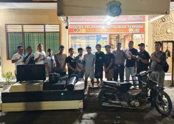 Bukan Sekadar Bobol Rumah, Jaringan Maling Serba Bisa Dibekuk Polsek Bangun! 7 Pelaku Diamankan, 1 DPO Masih Diburu