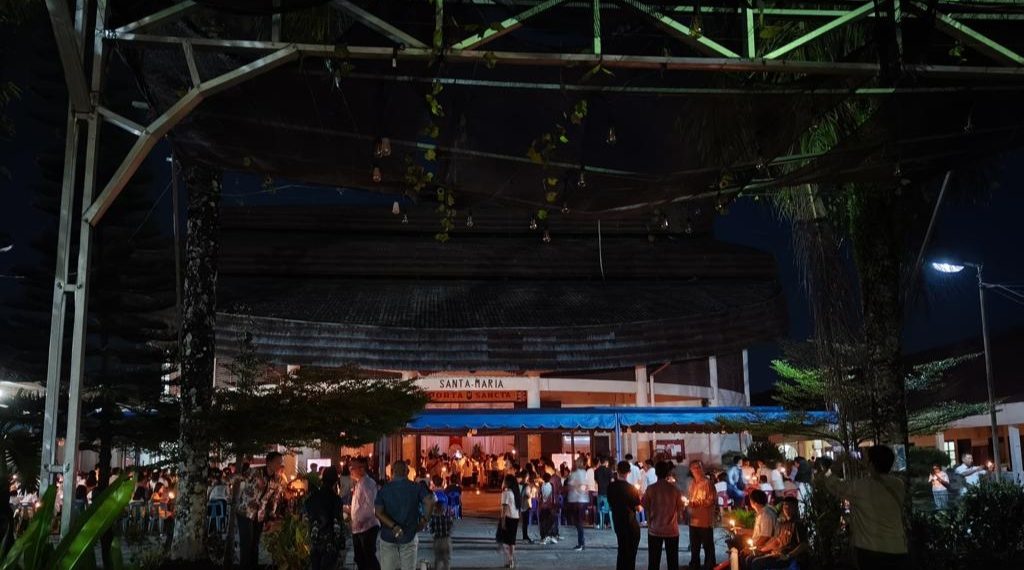 Brimob Siaga Penuh Amankan Ibadah Paskah di Gunungsitoli, Patroli Presisi Jaga Kondusivitas Kota