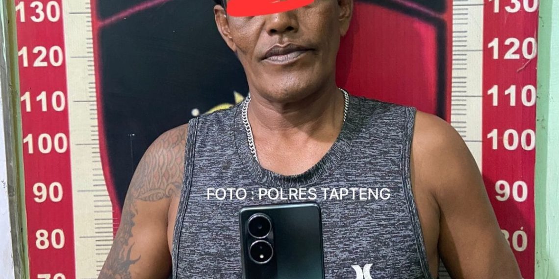 Polres Tapanuli Tengah Ringkus Residivis Pencuri Ponsel, Beraksi di Dua Lokasi Berbeda