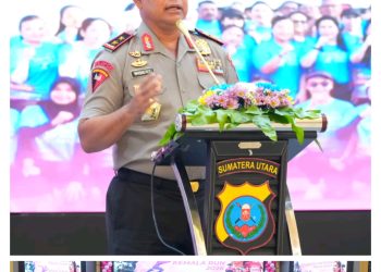 Kapolda Sumut Lepas Kontingen Kemala Run 2026 ke Bali, Tekankan Sportivitas dan Soliditas Keluarga Besar Polri