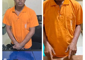 POLRES BATU BARA LAKSANAKAN GEREBEK SARANG NARKOBA, DUA PELAKU DIAMANKAN