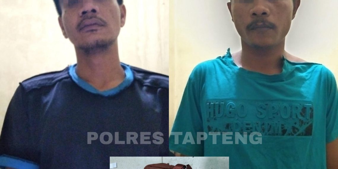 Polres Tapanuli Tengah Ringkus Dua Pelaku Jambret di Desa Aek Horsik