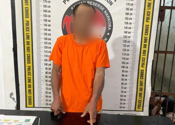 Sempat Melawan Pakai Gunting, Pengedar Sabu Diringkus Polisi di Kebun Sawit Raya Kahean