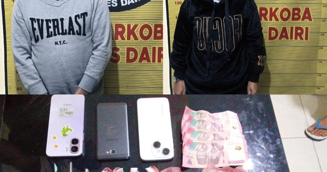 Miliki Sabu, Sat Narkoba Polres Dairi Berhasil Ringkus Residivis Bersama Wanita di Kamar Kos – Kosan