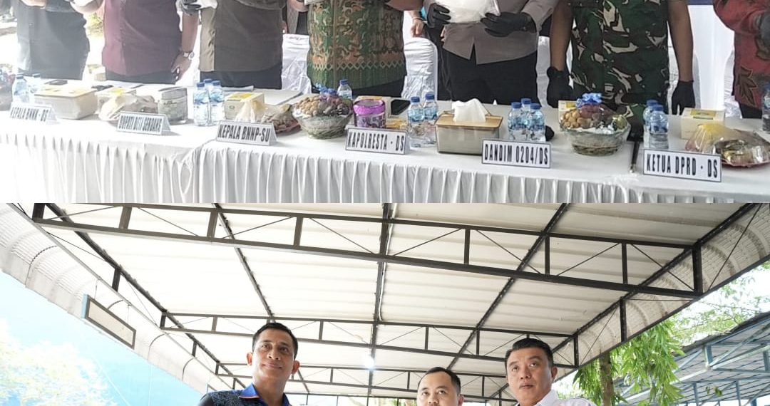 BNNK Deli Serdang Musnahkan 2 Kg Sabu,Terima Penghargaan dari GWI dan Pokdarkamtibmas Bhayangkara Sumut dan Resor Medan
