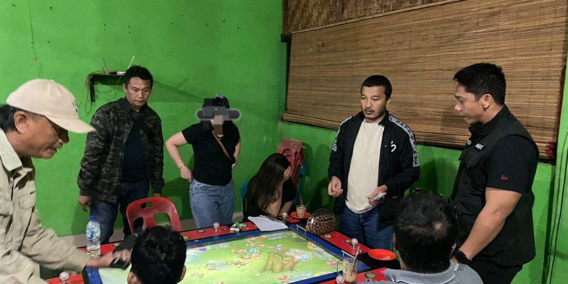 Polres Karo Gerebek Judi Tembak Ikan di Tigabinanga, Dua Perempuan Diamankan