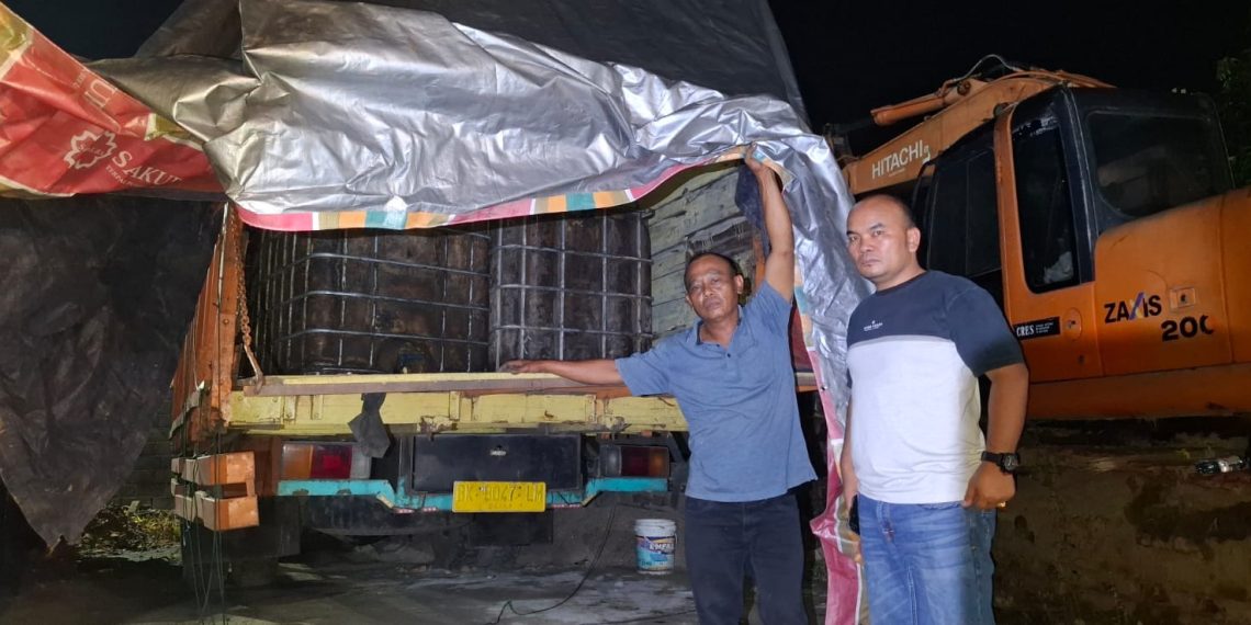 Polda Sumut Bongkar Mafia Solar Subsidi di Tebing Tinggi, Dua Truk Modifikasi Diamankan