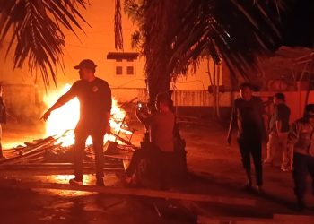 Warga dan Lurah Aek Kanopan Timur Apresiasi Polda Sumut Gerebek dan Bakar Barak Narkoba