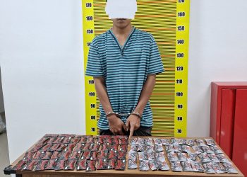 Undercover Buy Bongkar Peredaran Liquid Narkotika di Hamparan Perak, Puluhan Cartridge Yakuza Disita