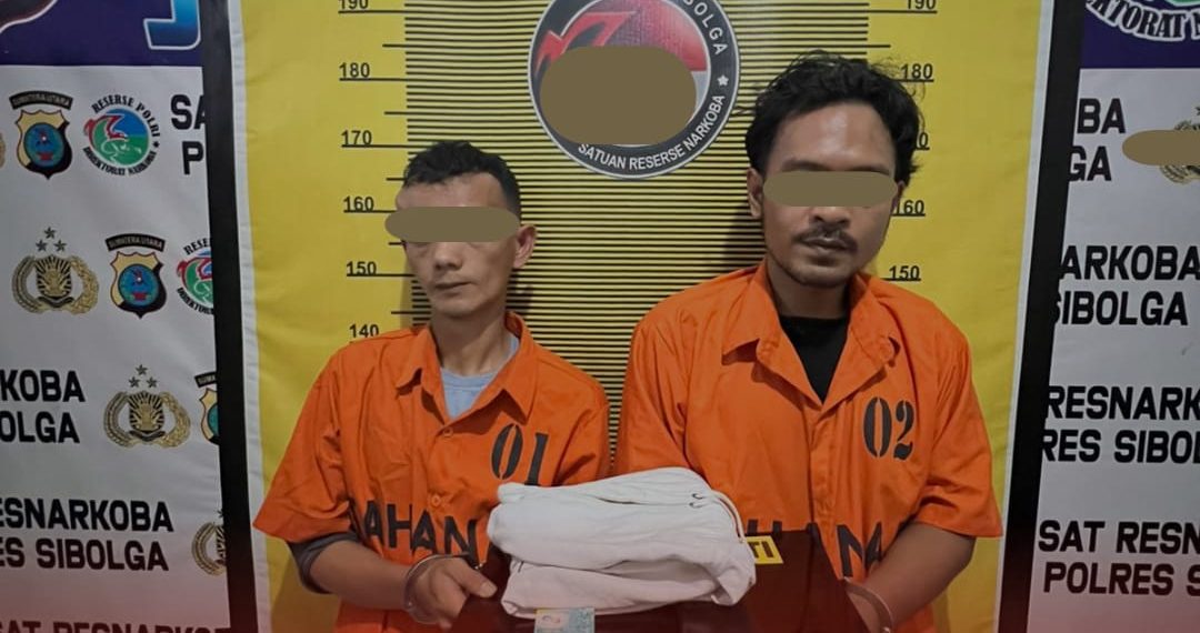 Satresnarkoba Polres Sibolga Ungkap Peredaran 1,97 Gram Sabu dalam Ops Antik Toba 2026, Dua Pria Diamankan