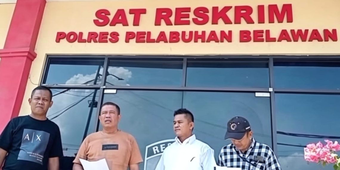 Ketua FORWAKA Medan Iwan Ginting Datangi Polres Pelabuhan Belawan, Pertanyakan Laporan Warga yang Mandek Sejak 2022
