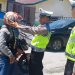 Polantas Menyapa Ajak Warga Masyarakat Selaku Pengguna Jalan Tertib Berlalu Lintas Di Pakpak Bharat.