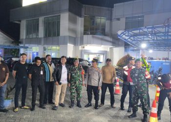 Patroli Gabungan Polres Sibolga dan Kodim 0211/TT Hadirkan Rasa Aman di Tengah Kondisi Blackout