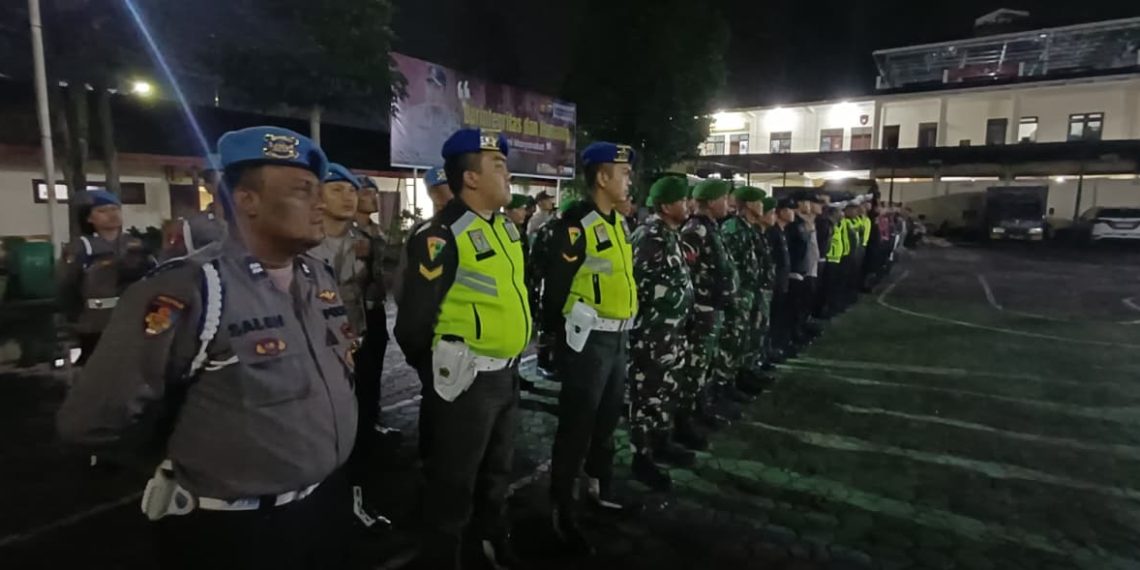 Antisipasi Dampak Pemadaman Listrik Bergilir, Polres Karo Gelar Patroli Gabungan Skala Besar