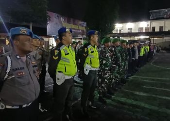 Antisipasi Dampak Pemadaman Listrik Bergilir, Polres Karo Gelar Patroli Gabungan Skala Besar