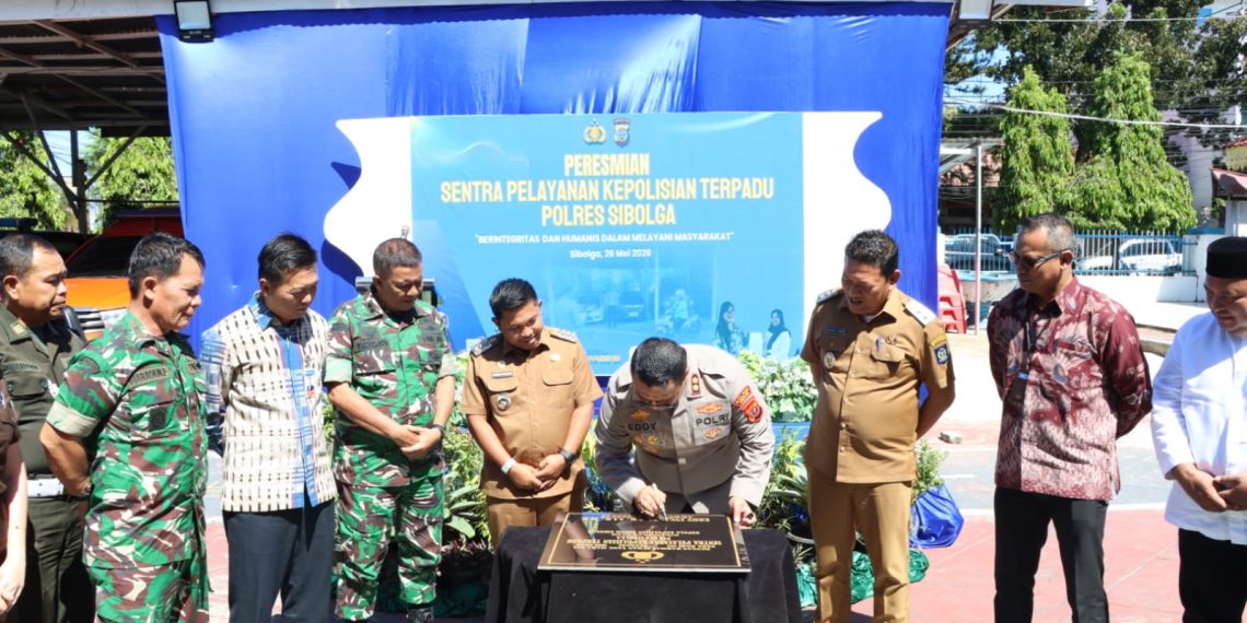 Polres Sibolga Resmikan Gedung Sentra Pelayanan Kepolisian Terpadu, Wujudkan Pelayanan Prima dan Humanis