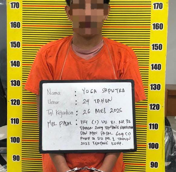 Rumah Kosong Pinggir Sungai Jadi Lokasi Transaksi Sabu, Polisi Menyamar dan Ringkus Pengedar