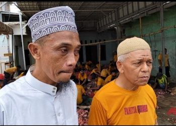 Mesjid Al-Muhajirin Tembung Sembelih 8 Ekor Lembu dan 5 Kambing pada Hari Raya Idul Adha