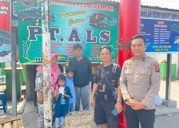 Polres Sergai Fasilitasi Pemulangan Pasutri Dan Dua Anaknya ke Jakarta