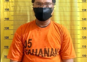 Aksi Kejar-kejaran Sempat Terjadi Dan Akhirnya Seorang Pria Diboyong Ke Polres Binjai
