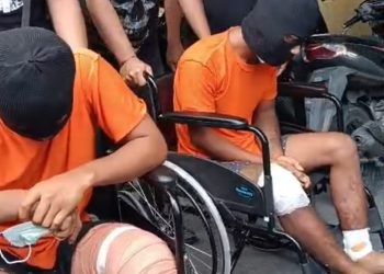 Tim Cobra Polres Binjai, Lumpuhkan Pelaku Begal Terhadap Anak Sekolah Di Binjai