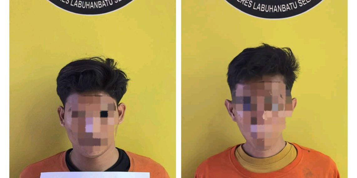 Polres Labusel Gagalkan Transaksi Sabu, Dua Pria Ditangkap dengan Barang Bukti 100 Gram