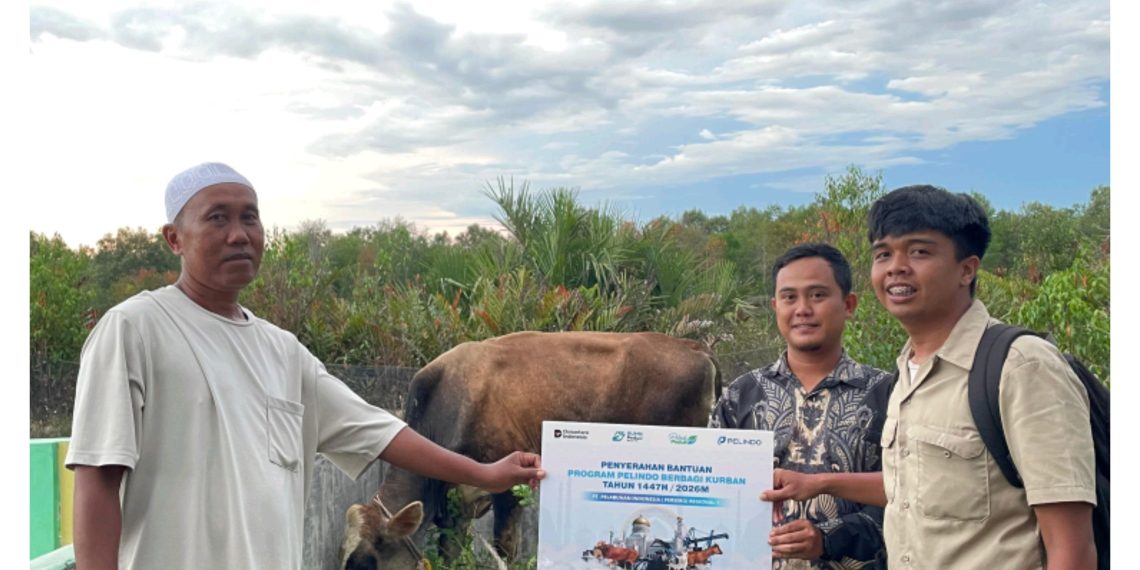 Pelindo Regional 1 Serahkan Hewan Qurban kepada Masjid Sekitar Pelabuhan