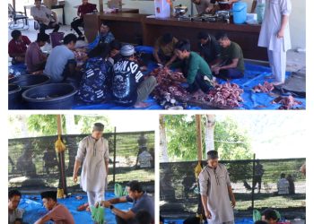 Tingkatkan Ketaqwaan Dan Keimanan Di Hari Raya Idul Adha 10 Dzulhijjah 1447 H / 2026 M Polres Pakpak Bharat Sembelih 2 Ekor Sapi Dan 2 Ekor Kambing.