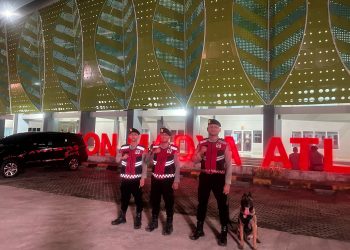 Unit Polsatwa K-9 Polda Sumut Perkuat Pengamanan ASEAN U-19 Boys Championship 2026 di Deli Serdang