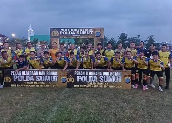 Semangat Bhayangkara Presisi Menggema di Final POR Polda Sumut, Polres Toba Sabet Gelar Juara