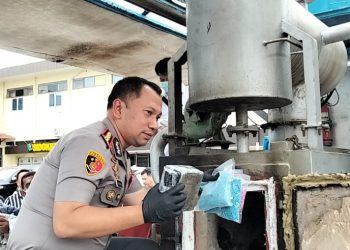 Polrestabes Medan Musnahkan Narkoba Senilai Rp259 Miliar, Ungkap 997 Kasus dan Tangkap 1.211 Tersangka Jaringan Internasional
