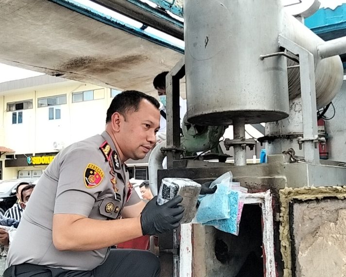 Polrestabes Medan Musnahkan Narkoba Senilai Rp259 Miliar, Ungkap 997 Kasus dan Tangkap 1.211 Tersangka Jaringan Internasional