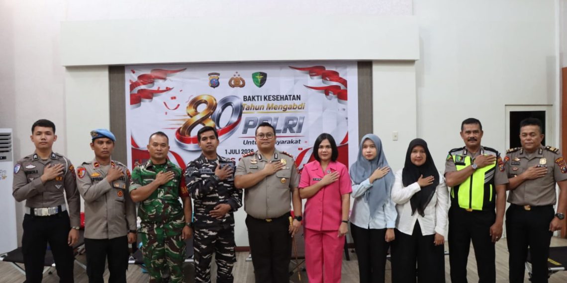 Sambut Hari Bhayangkara ke-80, Polres Sibolga Gelar Donor Darah untuk Bantu Masyarakat